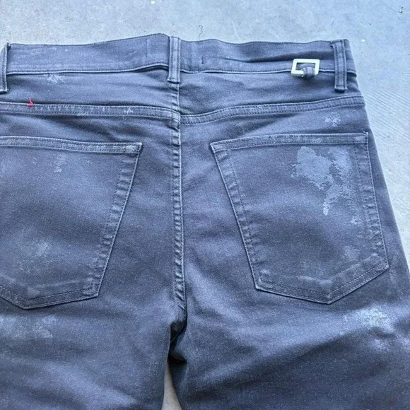 avant garde edgy y2k streetwear Dior style semi waxed art meets chaos Size 32X33
